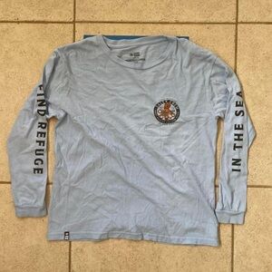 Men's Light Blue Long Sleeve Shirt